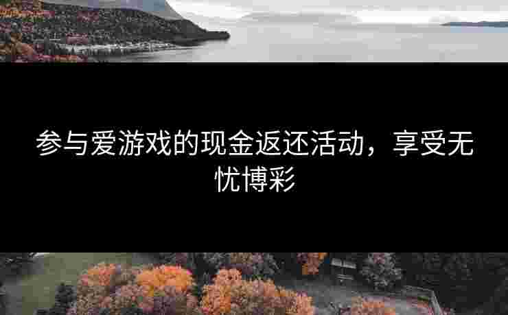 参与爱游戏的现金返还活动，享受无忧博彩