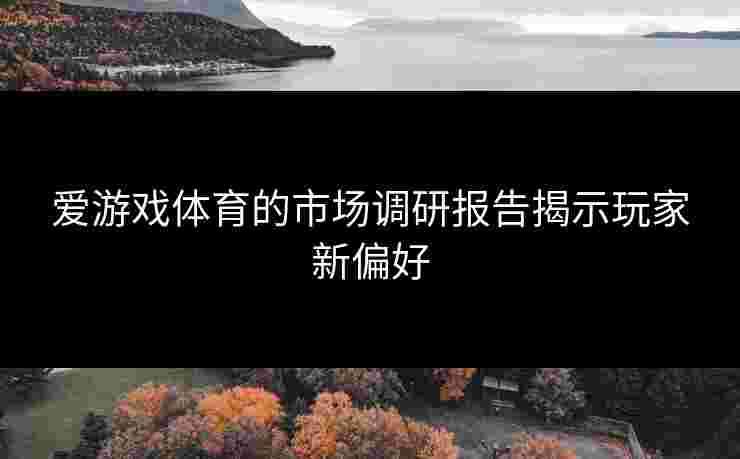 爱游戏体育的市场调研报告揭示玩家新偏好